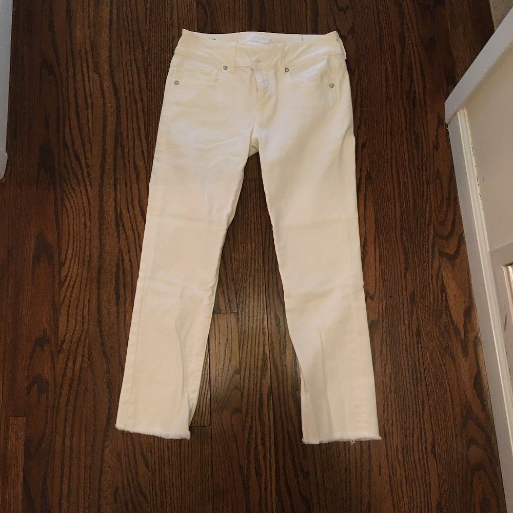 white jeans
